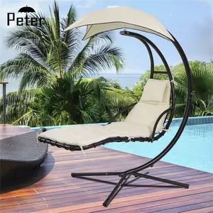 Outdoor Opknoping Helicopter Hangmat Volwassen Schommel Stoel Patio Swing Outdoor Dag Bed Liggende Swing