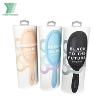 Tube en papier d'emballage biodégradable, recyclable et de qualité supérieure, personnalisé pour le rangement des sous-vêtements, des chaussettes et des serviettes