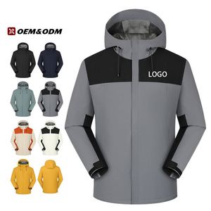Vestes de travail pour hommes en gros, vestes personnalisables pour équipes, vestes imperméables pour sports de plein air, vestes d'hiver coupe-vent pour la randonnée - Product Image 1