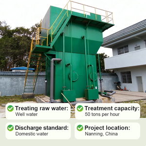 Planta de Purificación de Agua Integrada Personalizada para África y Sudeste Asiático, de Bajo Consumo y Costo, para Suministro de Agua Potable en Zonas Rurales - Product Image 4