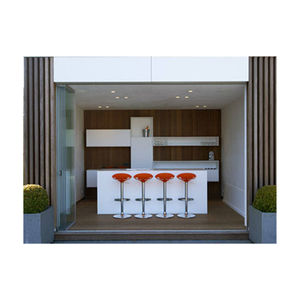 <span class=keywords><strong>Puerta</strong></span> de acristalamiento de <span class=keywords><strong>terraza</strong></span> apilable plegable deslizante sin marco de acordeón con vidrio templado de 10mm - Product Image 3