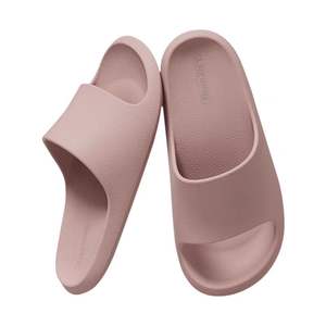 Pantuflas de Verano de Alta Gama de <span class=keywords><strong>Eva</strong></span> para Mujer y Hombre Sandalias Antideslizantes Simples de Suela Blanda para Casa Baño Estilo Nube Impermeables - Product Image 5