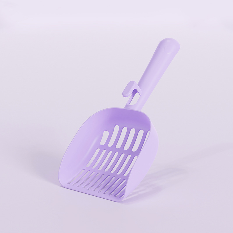 Pala para arena de gato - violeta