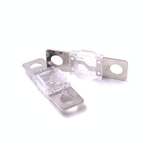 30/40/50/100A MIDI sigorta 4 ve tutucu güvenlik plaka tabanı araba otobüs araç cıvata aşağı sigorta kiti 32V çift pil cıvata-on sigorta - Product Image 5