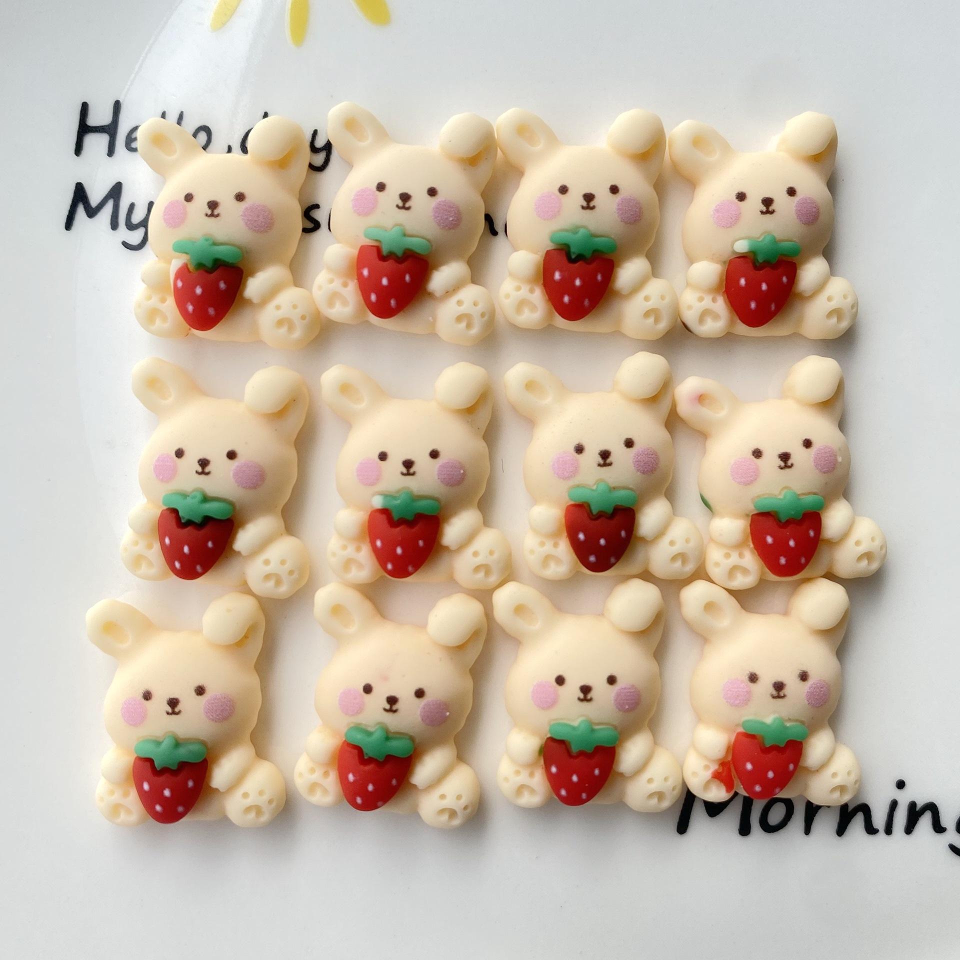 Holding lapin aux fraises