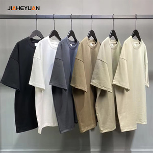 Custom Drop Shoulder Blank Mens Boxy T <strong>Shirts</strong> High Quality Casual Oversized 100% Cotton <strong>Short</strong> <strong>Sleeve</strong> Casual T-<strong>Shirt</strong> Men - Product Image 1