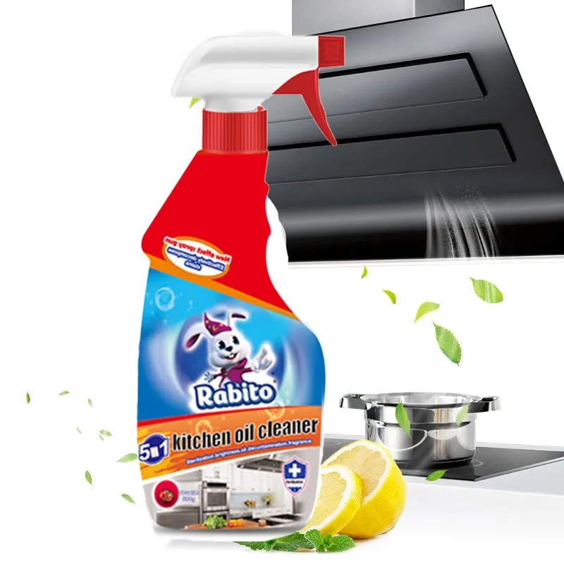 Range Hood Degreasing Cleaning Agent Heavy Oil Strong Cooktop Decontamination Kitchen Foam Cleaner Spray