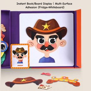 Juego de Emparejamiento de Profesiones de Princesas y Ayudantes Comunitarios, Libro de Rompecabezas Magnético de Vestir, Juguete Educativo de Papel con Dibujos Animados para Niños y Niñas - Product Image 4