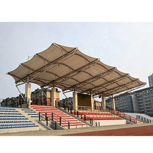 Tribunas Modulares de Membrana Tensada Resistentes a los Rayos UV para Canchas de Pádel, Techo Abierto para Tribunas de Estadios - Product Image 1