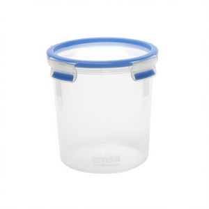 Emsa Clip & Close 2l Round Food <b>Storage</b> <b>Container</b> With Lid For Kitchen Use - Product Image 2