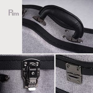 Étui rigide pour petite <span class=keywords><strong>guitare</strong></span> et ukulélé de 30 pouces, en <span class=keywords><strong>tweed</strong></span> avec logo personnalisé, éponge de 20 mm, contreplaqué de 5 mm, velours écrasé, modèle Rm WC33B-U3B - Product Image 6