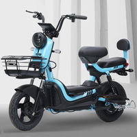 Meilleure vente 350W cyclomoteur électrique adulte électrique scooter à deux roues vol Absorption des chocs vélo électrique