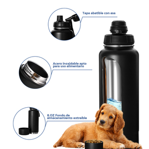 Botellas térmicas de agua sin Bpa para gimnasio, deportivas, de boca ancha, para exteriores, con tapa de mango, impresión personalizada