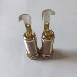 Krom 6.35mm <span class=keywords><strong>Output</strong></span> Jack gitar Pickup Endpin Jack untuk bagian gitar - Product Image 4