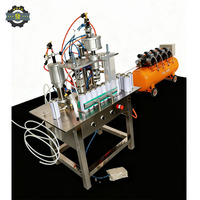 Machine de remplissage d'aérosols 3 en 1, équipement de remplissage de bombes aérosols à deux composants, machine de remplissage de pulvérisation hydratante entièrement automatique