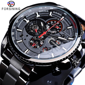 <span class=keywords><strong>Montre</strong></span> FORSINING GMT1137 Cadran Date Acier Inoxydable Hommes Mécanique Automatique Montres Marque Sport <span class=keywords><strong>Homme</strong></span> <span class=keywords><strong>Montre</strong></span> Squelette - Product Image 5