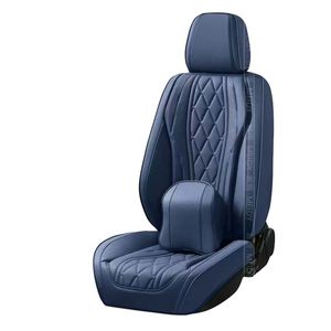 CD High Quality <b>Leather</b> <b>Car</b> <b>Seat</b> <b>Cover</b> Set Waterproof Stylish Luxury Design Heating Universal Standard Universal Size Lovely - Product Image 3