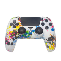 Étui de protection en silicone de qualité supérieure Oursteam pour manette DualSense avec design antidérapant