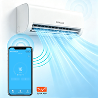 AC Split Inverter Tuya Wifi Kontrol Cerdas via Aplikasi Pendingin Pemanas Refrigeran R32 12000BTU Untuk Rumah Tangga dan Hotel