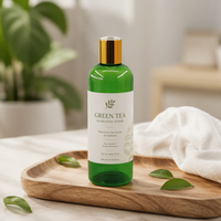 Emballage personnalisé pour après-shampoing et shampoing, flacon cosmétique rond en plastique de 150 ml, 250 ml, 300 ml avec bouchon pompe