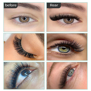 Großhandel Verkäufer einzelne individuelle Nerzstreifen Verlängerungen 0,07 mm Synthetisches Haar <span class=keywords><strong>Korea</strong></span> PBT natürlich lang 7 mm kostenlose Proben Schalen - Product Image 6