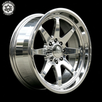 Jantes forgées en alliage à déport profond 6x5.5 8x6.5 6x139.7 chromées pour camions, 20 22 24 26 pouces, jantes flottantes pour Chevy GMC Sierra Dodge