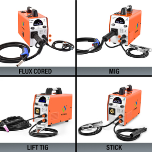 Soldadora <span class=keywords><strong>MIG</strong></span> HITBOX MT2000 II 4 en 1, Soldadora Inverter <span class=keywords><strong>MIG</strong></span> CO2 MIX Gasless TIG ARC con Pantalla LCD - Product Image 5