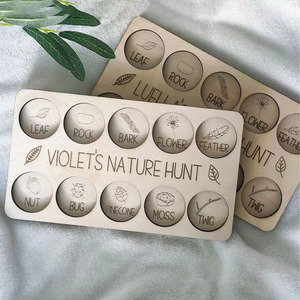 Personnalisé Nouveau Cadeau <span class=keywords><strong>de</strong></span> chasse au trésor nature personnalisé Plaque <span class=keywords><strong>de</strong></span> chasse au trésor nature en bois créative - Product Image 2