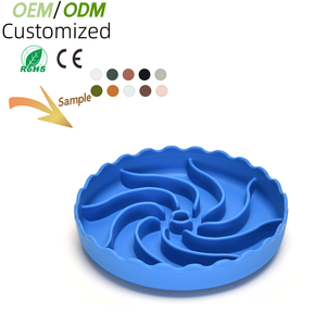 ओएम ओडम फैक्टरी थोक रंग उठाया गया कुत्ते बिल्ली भोजन पानी पी. पी. कटोरे कस्टम पालतू कुत्ते बिल्ली पालतू जानवर - Product Image 2