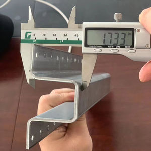 Почтовый мастер оцинкованный стальной U-образный канал стальной высококачественный металлический забор, используемый для деревянных дверей и сельскохозяйственных заборов - Product Image 4