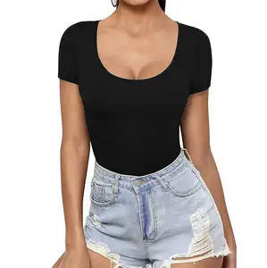 Women's Slim Organic Scoop Neck Tee