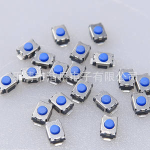 Interruptor Táctil Lqjy 3x4x2mm de Dos Puntas, Montaje Superficial, SPST Independiente, 500mA, 3.3VDC, 6-24V, Pin de Latón - Product Image 2