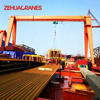 Grue portique monopoutre sur rail avec crochet pour entrepôt