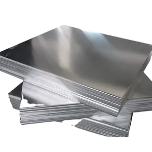 Pelat logam aluminium foil putih lembar pelat paduan aluminium
