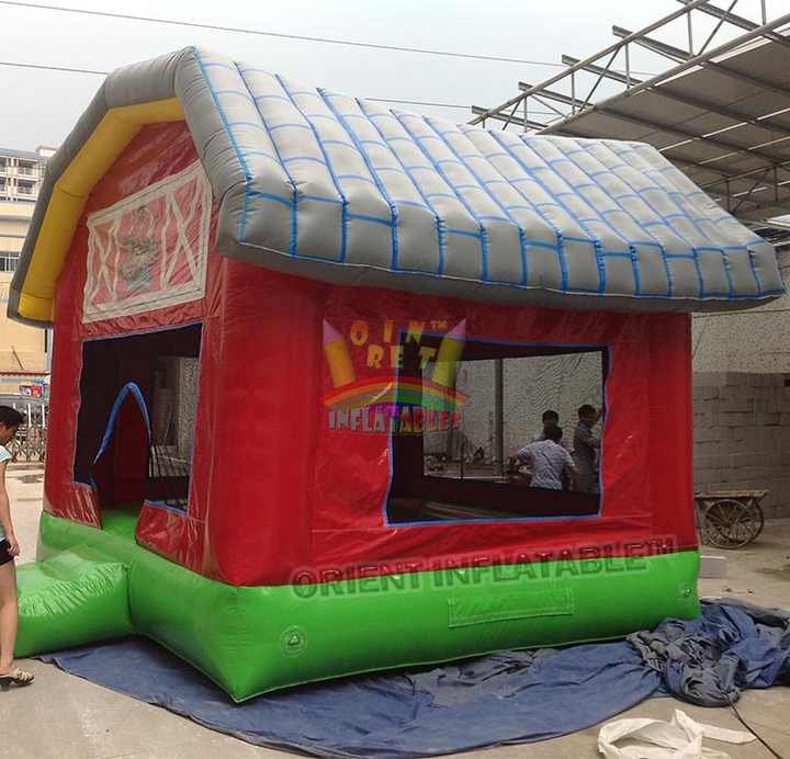 Orient Inflatables Custom Event Inflatable Farm House Farm Jumping Bouncy House