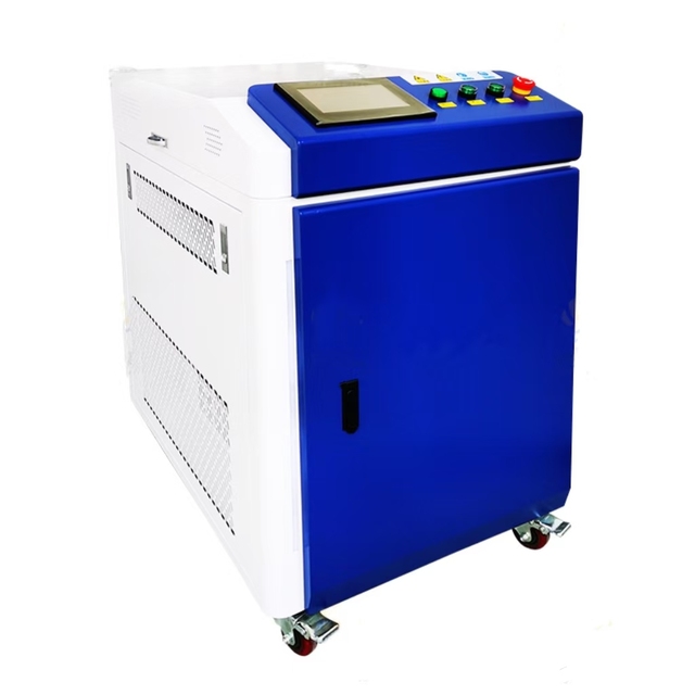 New Design 6kw3kw Rust Removal Metal Clean Machines Fiber Laser Cleaning Machine for Bicycle Frames Cement Cleaning