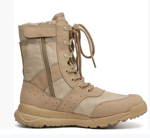 Botas de Desierto Ligeras y Transpirables TSB1102 con Cremallera Lateral, Suelas Ligeras de EVA, Empeine de Tela o Malla Negra para Desierto, en Stock - Product Image 4