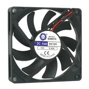 Dissipate Heat Stand GX8015 12V/24V 80x80x15mm Industrial Cooling Fan For Laptop Air 120mm Cooling Fan