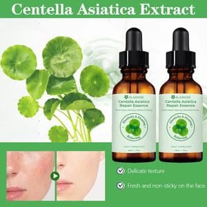เซรั่มใบบัวบกเกาหลี OEM 30 มล. สำหรับผิวหน้า ช่วยฟื้นฟูผิว ลดรอยแดง บำรุงผิวชุ่มชื้น ต่อต้านริ้วรอย ปลอบประโลมผิว ผลิตภัณฑ์ดูแลผิวจากเกาหลี - Product Image 2