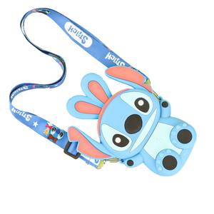 Tas Selempang Anak Karakter Kartun Silikon Dompet Koin Lucu Tas Bahu Tahan Air untuk Ponsel Kantong Selempang - Product Image 6