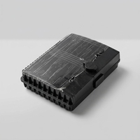 Boîtier de terminaison FTTH extérieur 16 cœurs, boîtier NAP, boîtier de distribution de fibre optique ODP, boîtier de distribution de fibre optique 2/16 ports