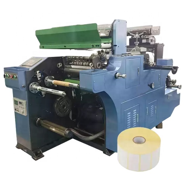 Ротационные этикетки, машина для высечки штрих-кодов, наклеек, рулонов бумаги, этикеток, стекольный лайнер, машина для резки и перемотки