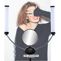 FX-480II 48W 3200K-5500K Double Bras Beauté Remplir LED éclairage photographique pour le Flux En Direct/Maquillage/Téléphone Vidéo Caméra/De Tatouage