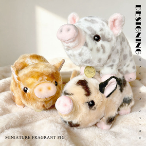 Juguete de Peluche de Cerdo Personalizado Súper Suave con Relleno de Algodón PP, 25 cm, 4 Colores, Unisex, Lindo Regalo de Cumpleaños - Product Image 6