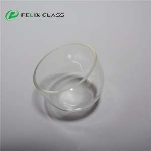 Clear Borosilicate 3.3 Glass Handmade Dome Lampshade Middle Size LED Wall Light Shade with <b>Wireless</b> <b>Control</b> 3-Year Warranty - Product Image 6