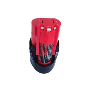Batterie d'outil électrique 18650 12V 2.0Ah, batterie Li-ion pour perceuse électrique, batterie rechargeable, <span class=keywords><strong>pack</strong></span> de batteries de remplacement pour Milwaukees <span class=keywords><strong>M12</strong></span> - Product Image 1