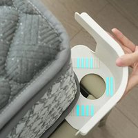 Lot de 4 attaches invisibles pour draps et housses de lit, clips antidérapants fixes pour draps et housses de couette simples