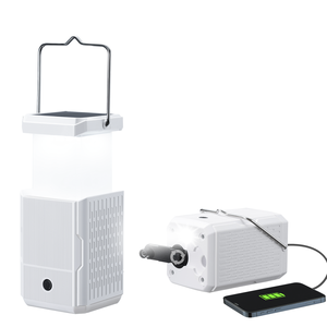 Lampe de poche de plongée lanterne de camping LED pliable portable rechargeable 2000mAh pour les aventures en plein air - Product Image 1