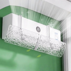 Trang trí nội thất nhựa trong suốt treo có thể điều chỉnh điều hòa không khí kính chắn gió điều hòa không khí làm lệch hướng gió - Product Image 3