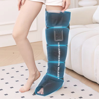 Appareil de compression pneumatique séquentielle portable et léger KANGWORLD, alimenté par USB, avec contrôle de la minuterie, pour le lymphœdème, masseur de jambes